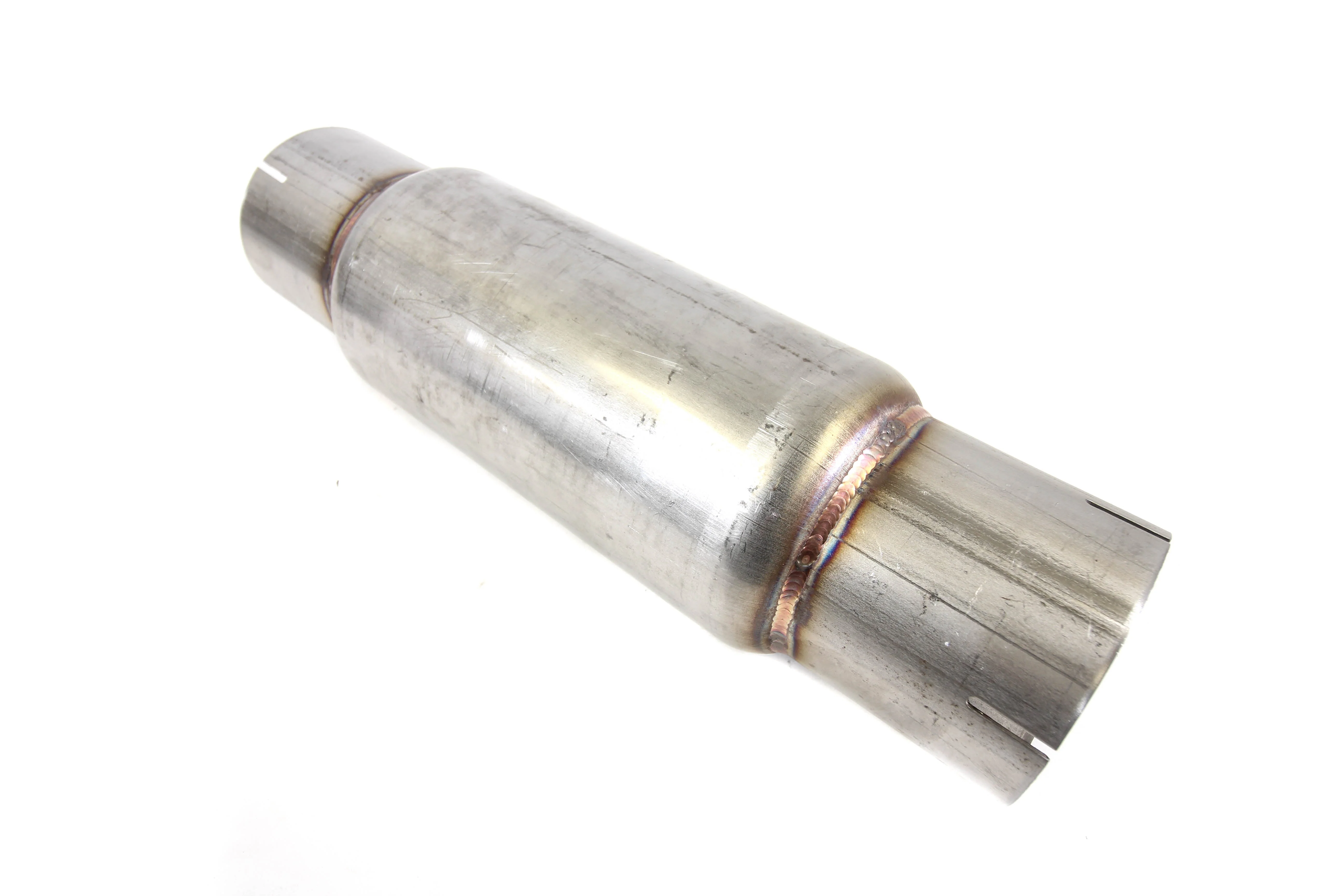 2-Pack Deal - PLM 4" Twister Muffler Stainless Steel - Image 3