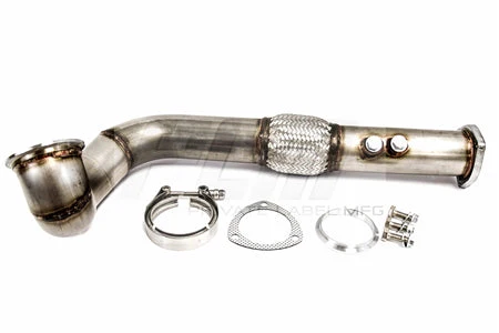 OPEN BOX - PLM Power Driven B-Series Downpipe For Ramhorn Turbo Manifold B16 B18 B20 - Image 2