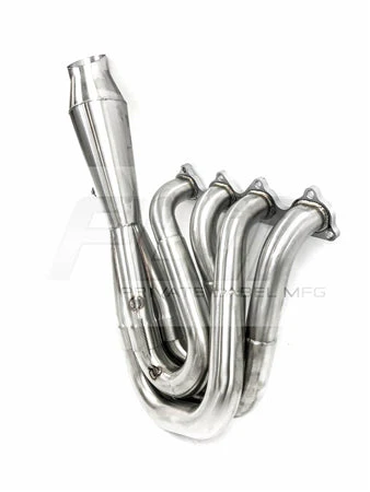 OPEN BOX PLM Power Driven H-Series Hood Exit Race Header 4-1 Megaphone H22 F20B H22A - Image 2