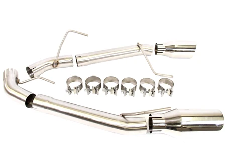 PLM 2.5" Dual Axle Back Exhaust Pipe Kit Mustang 05-10 V8 GT GT500 (Copy) - Image 5