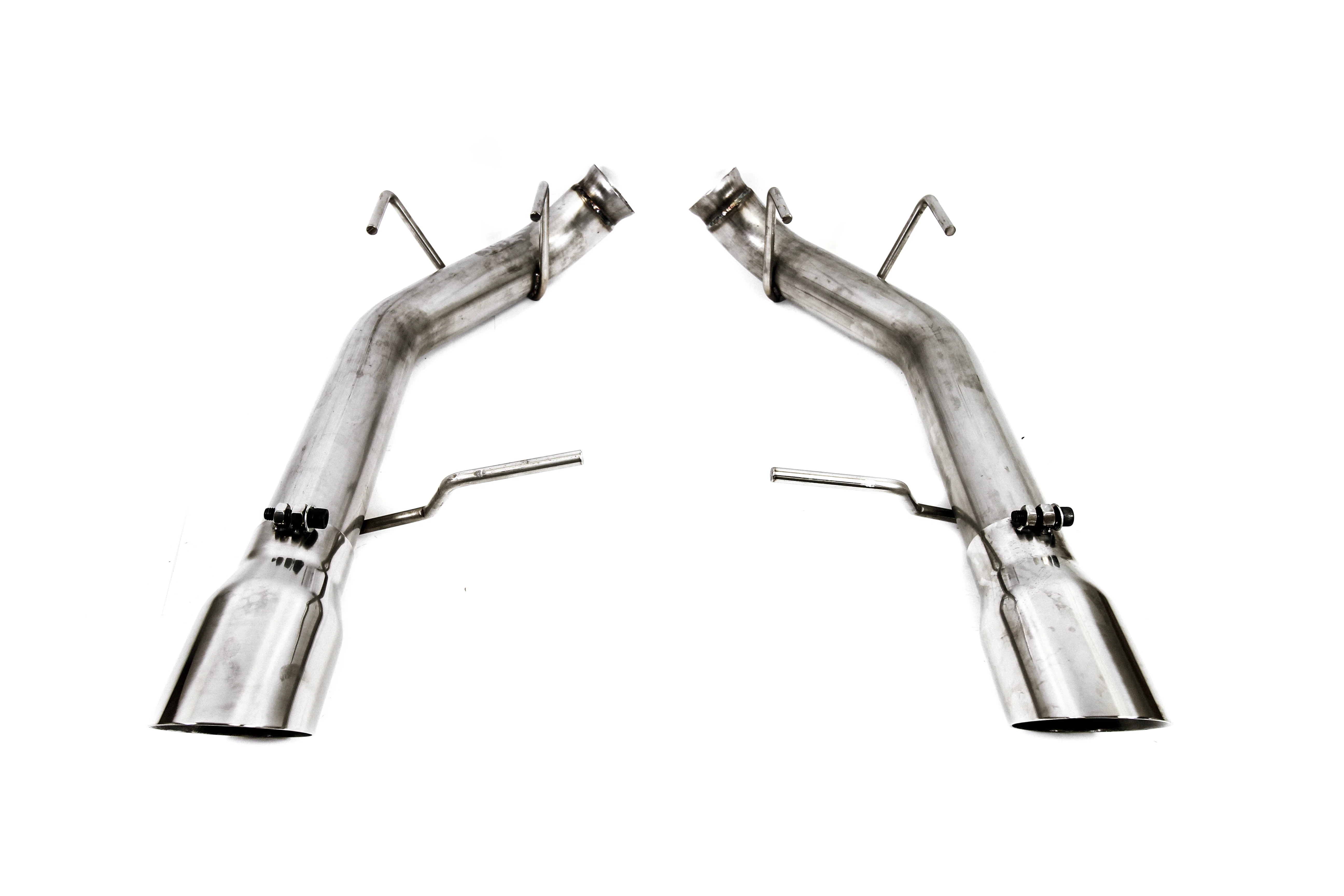PLM 3.0" Dual Axle Back Exhaust Pipe Kit Mustang 2011 - 2014 V8 GT - Image 3