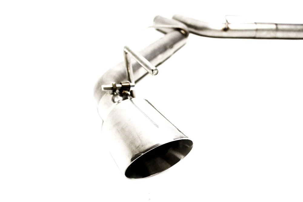 PLM Axle Back Exhaust 2016 - 2022 Chevy Camaro 2.0L 3.6 V6 4" Dual Tips - Image 4