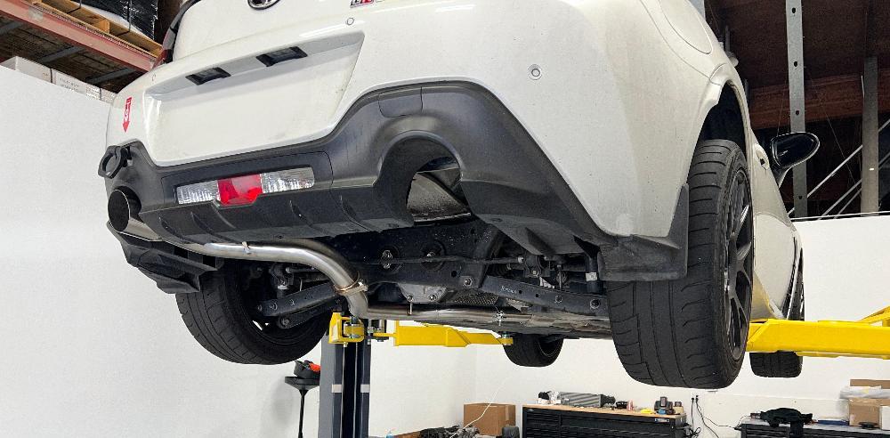 PLM Axle Back Exhaust 3" Track Pipe 2022+ BRZ GR86 - Image 3