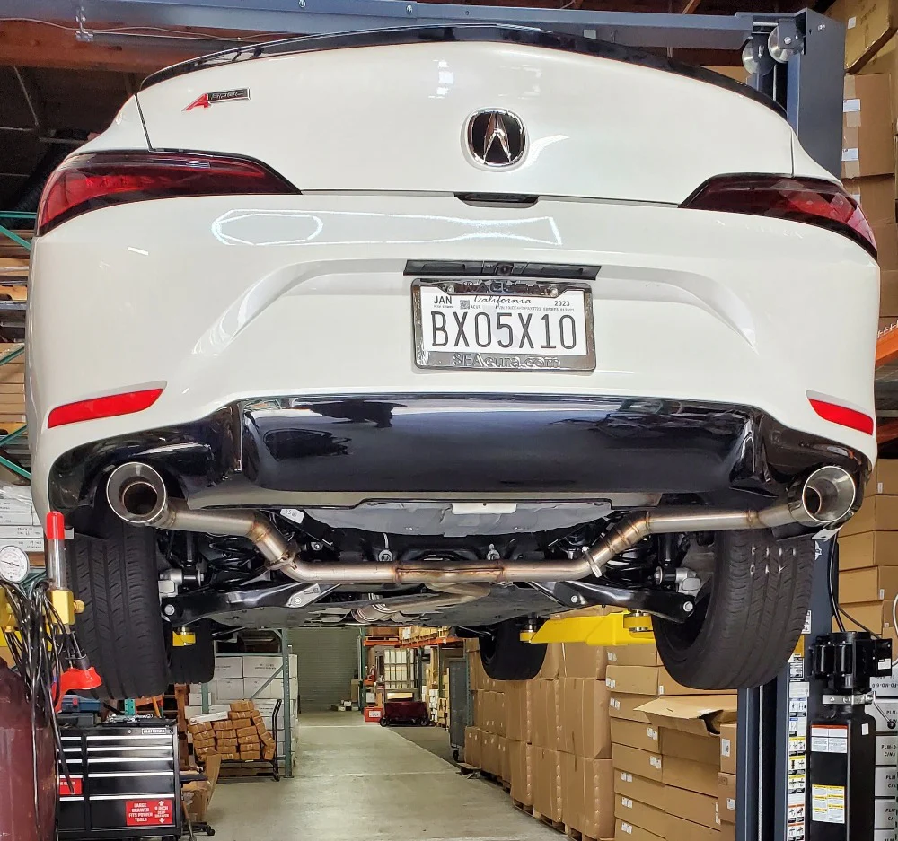 PLM Axle-back Exhaust Muffler Delete 2023+ Acura Integra 2022+ Civic 1.5T - Image 6
