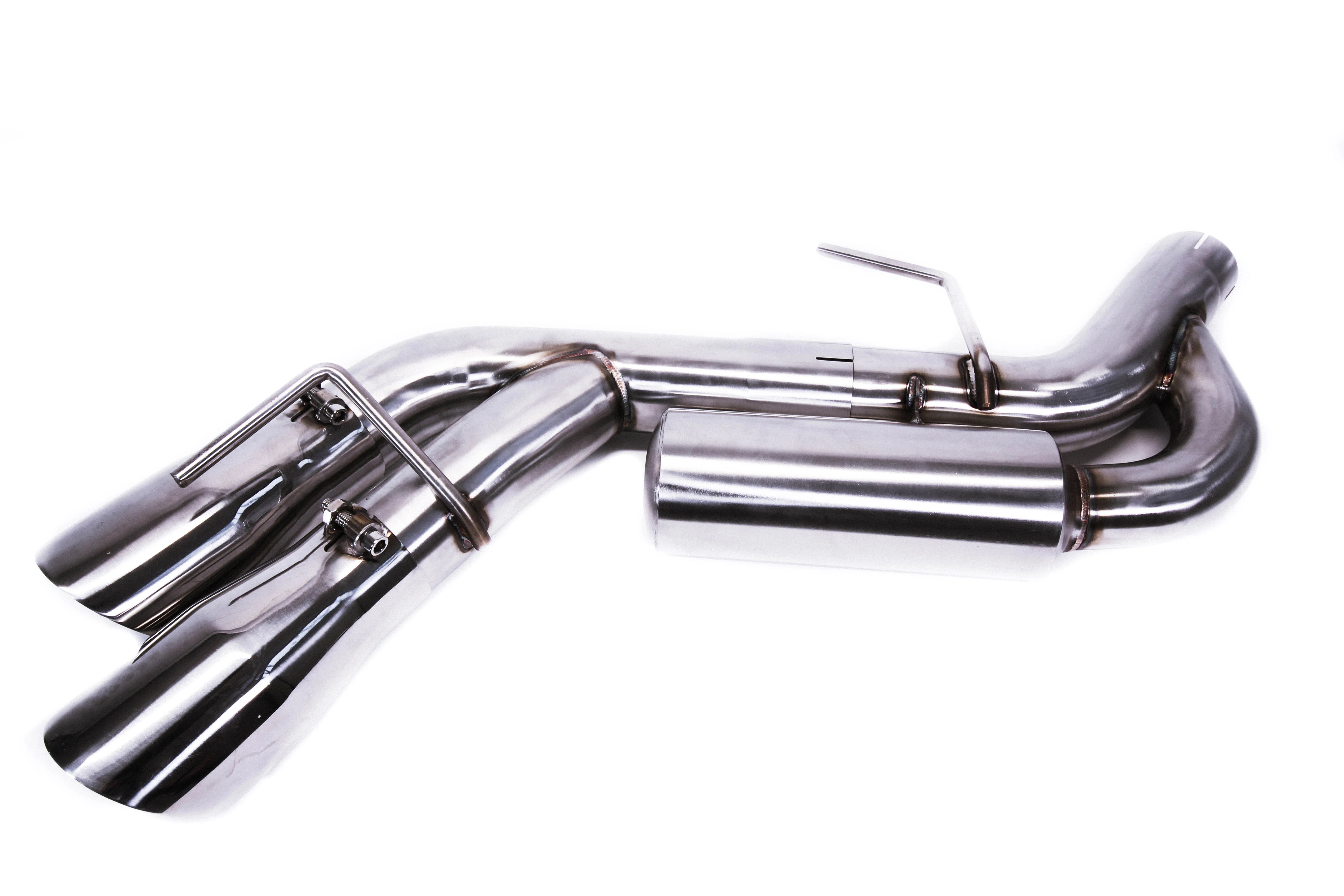 PLM Axle Back Muffler Delete Chevy Camaro SS ZL1 V8 2016 - 2023 Stainless Steel - Image 4