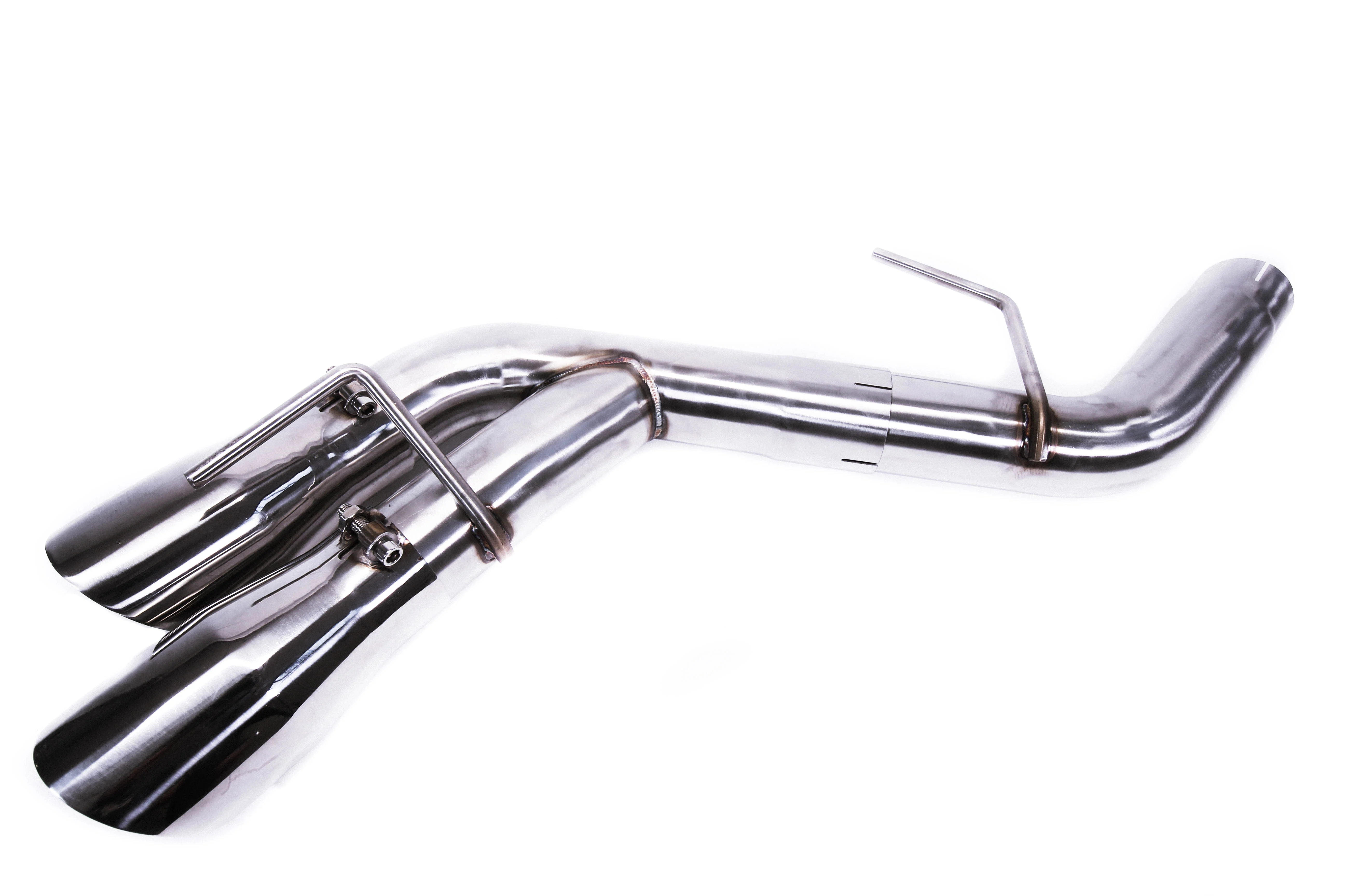 PLM Axle Back Muffler Delete Chevy Camaro SS ZL1 V8 2016 - 2023 Stainless Steel - Image 5
