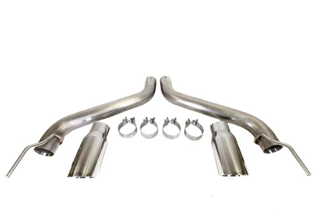 PLM Axle Back Exhaust For Chevy Camaro V8 2016 - 2017 Stainless Steel - Image 3