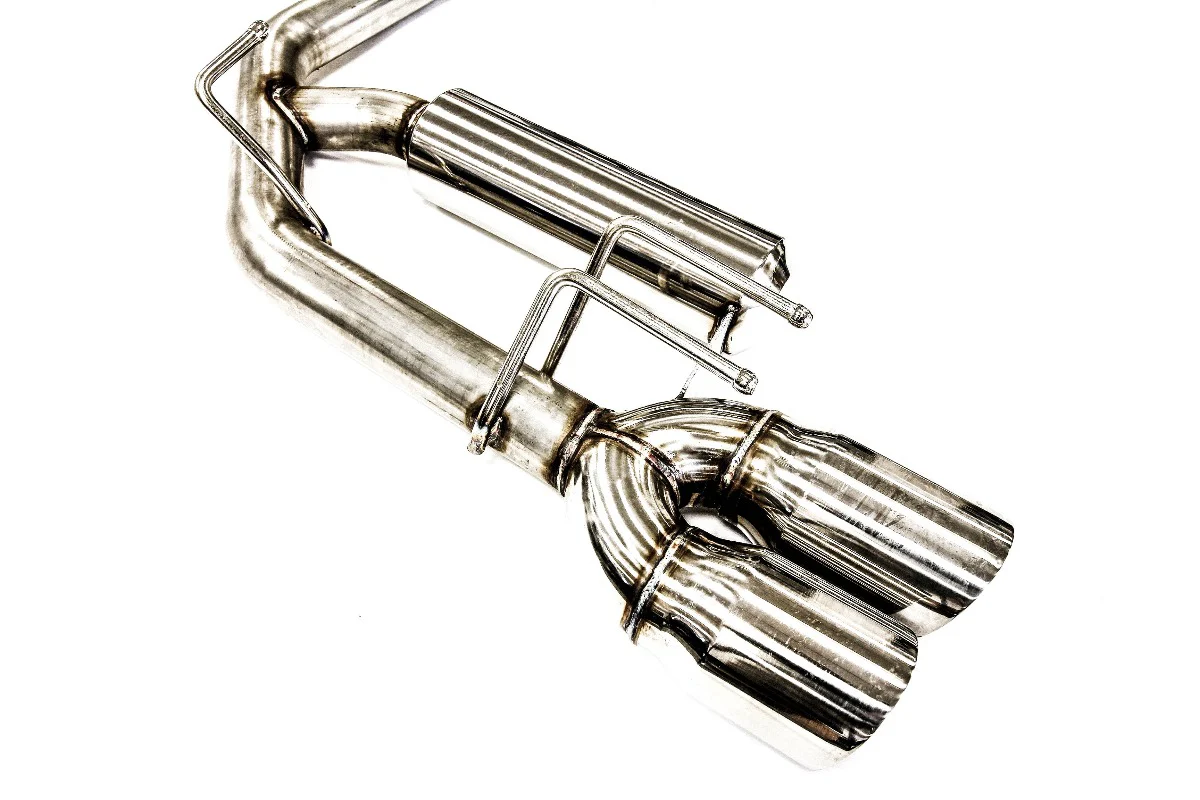 PLM Camry XSE V6 3.5L Cat-Back Exhaust 2018-2024 - Quad Tips - Image 3