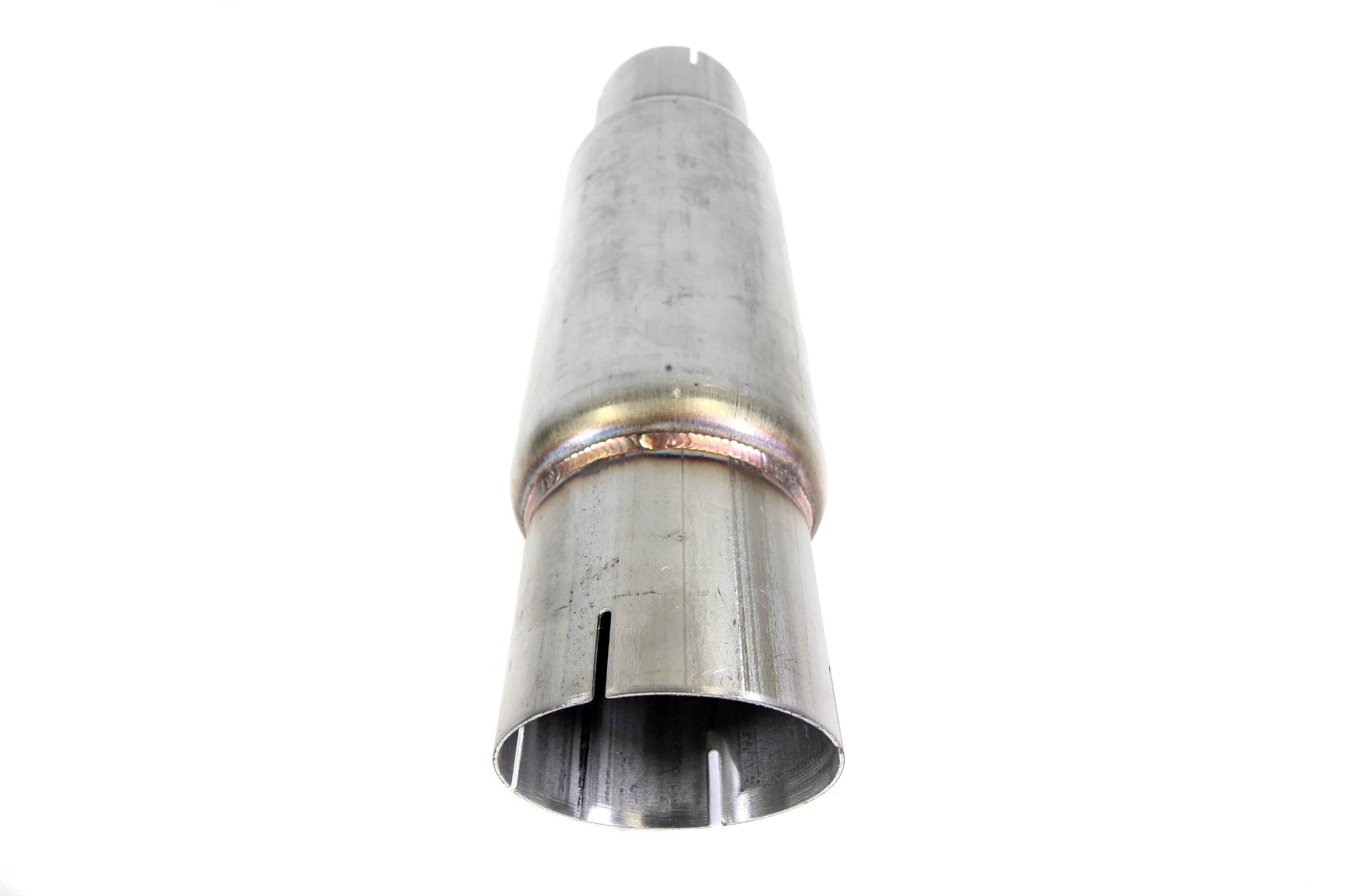 PLM Twister Race Diesel 4" Muffler Resonator - Stainless Steel - Image 3