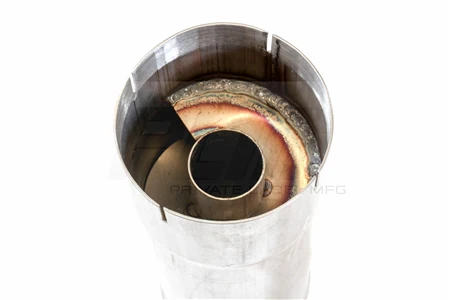 PLM Twister Race Diesel 5" Muffler Resonator - Stainless Steel - Image 4