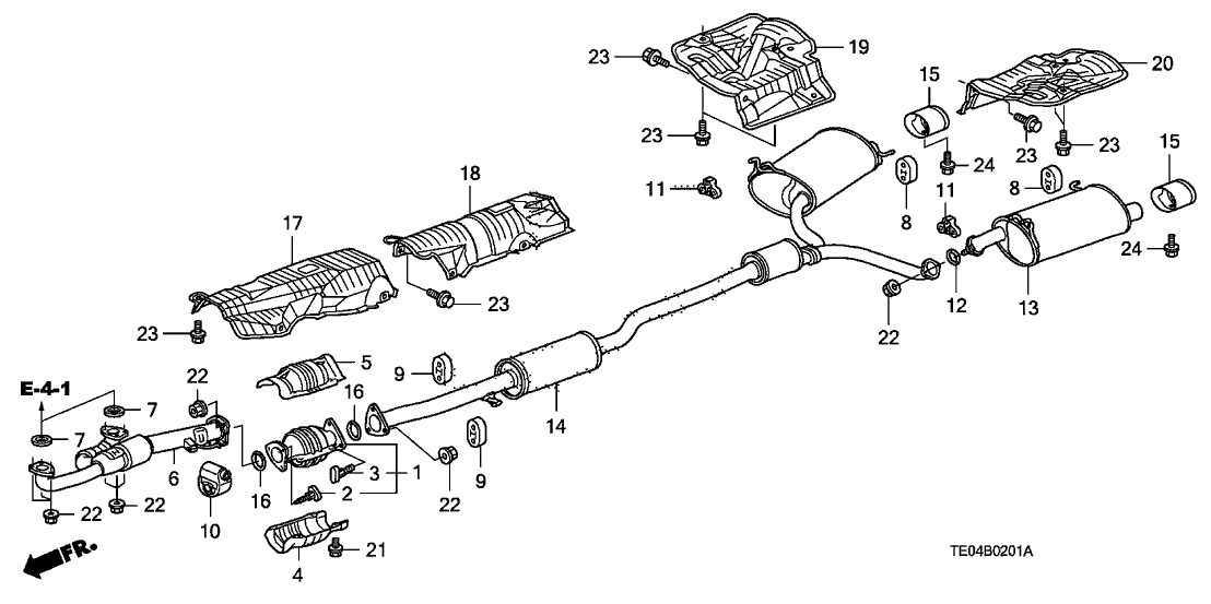 PLM Gaskets For 08+ ACCORD 08+ TL PCD Primary Catalytic Converters to J-Pipe - Image 5