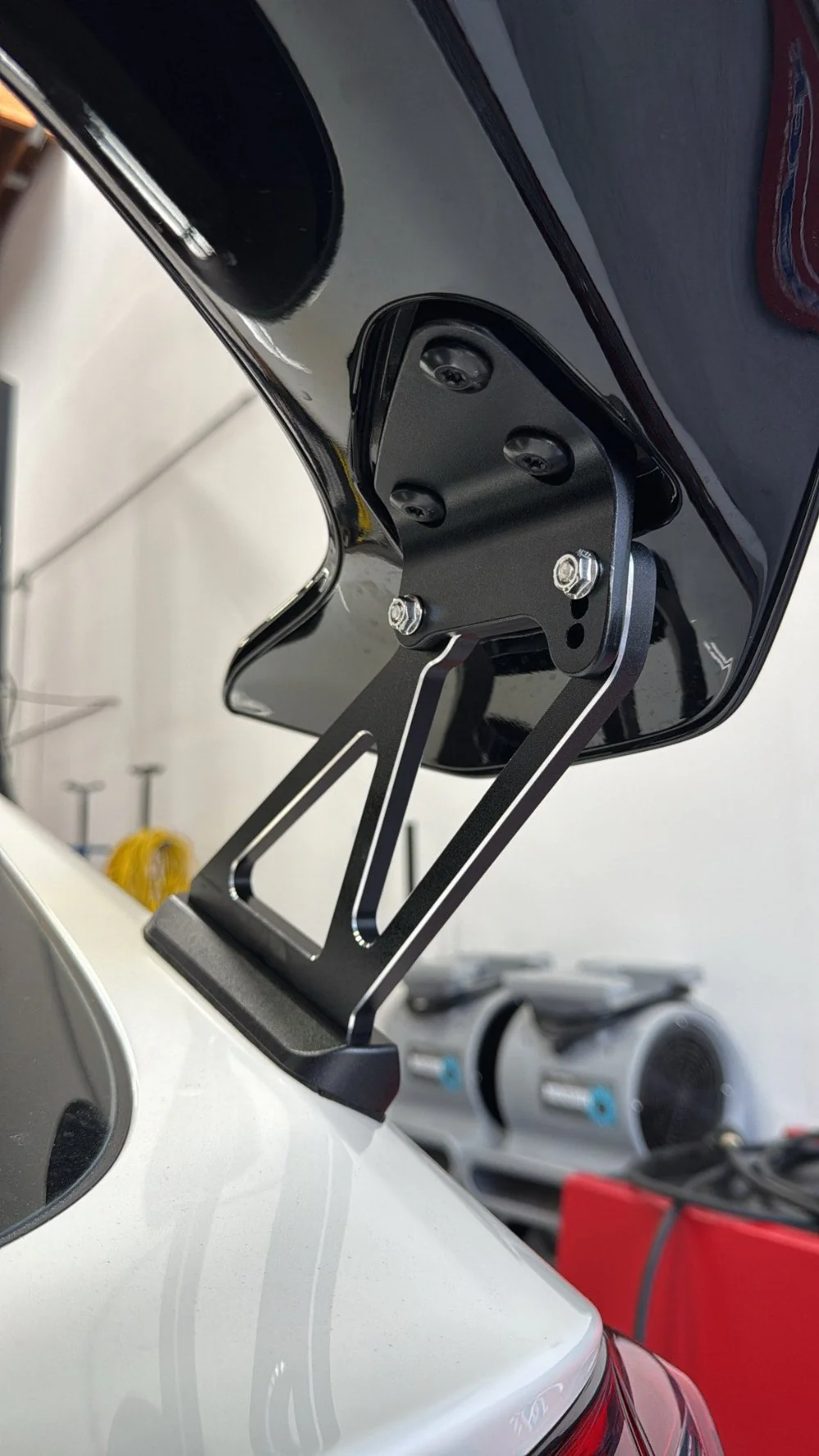 PLM Honda Civic Type R FL5 High Position Rear Wing Risers Brackets - Image 3