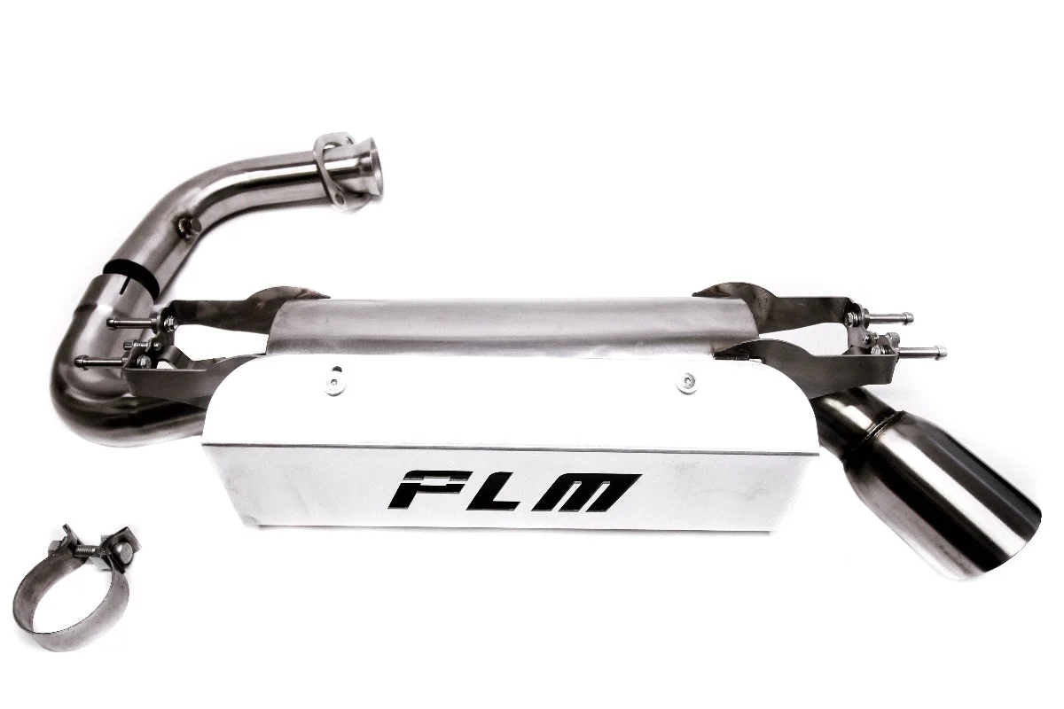 PLM Honda Talon Slip-On Exhaust With Heat Shield - Image 3
