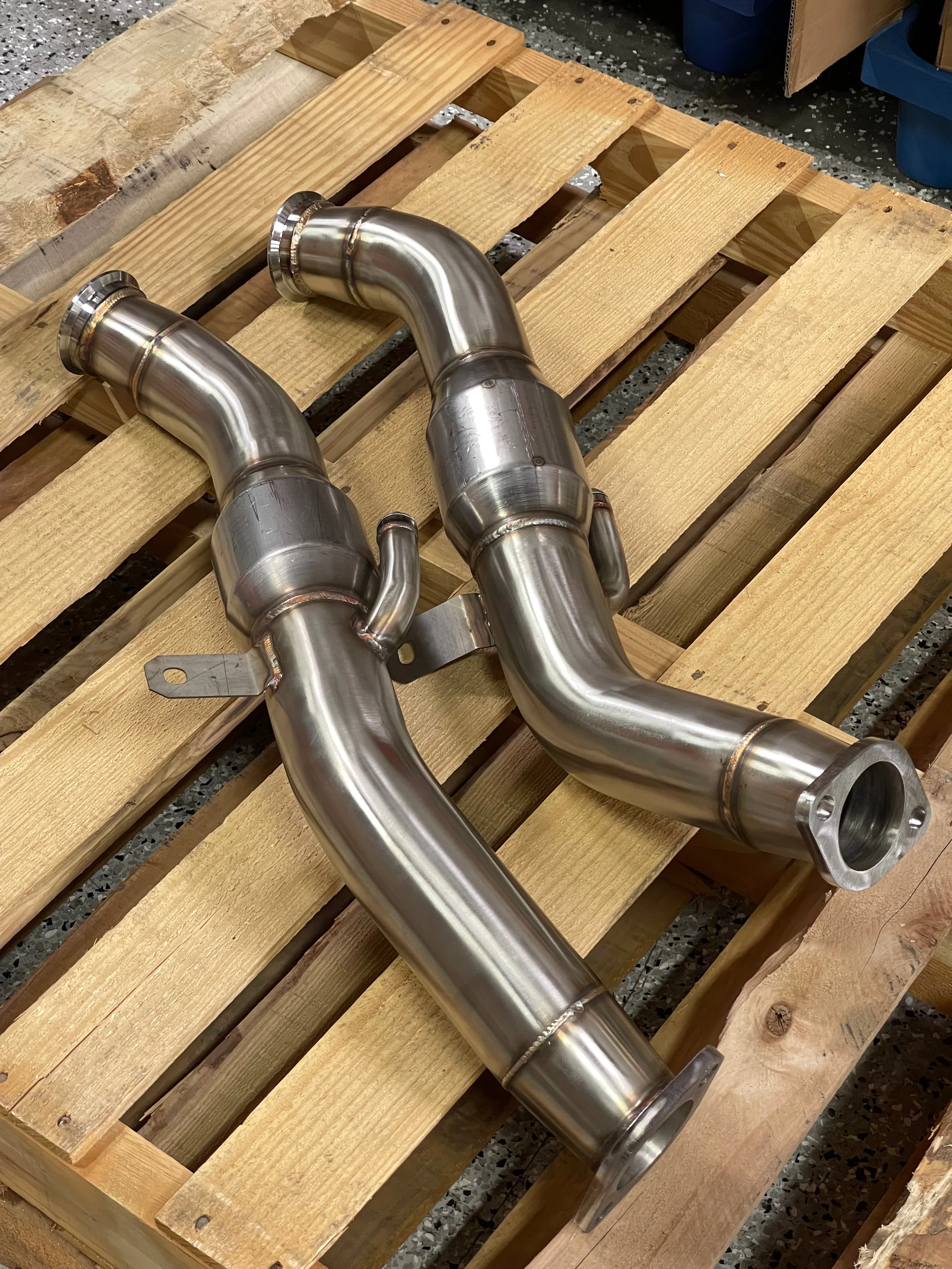 PLM Infiniti Q50 Q60 2016 - 2023 Full Downpipes Kit - Catted - Image 3