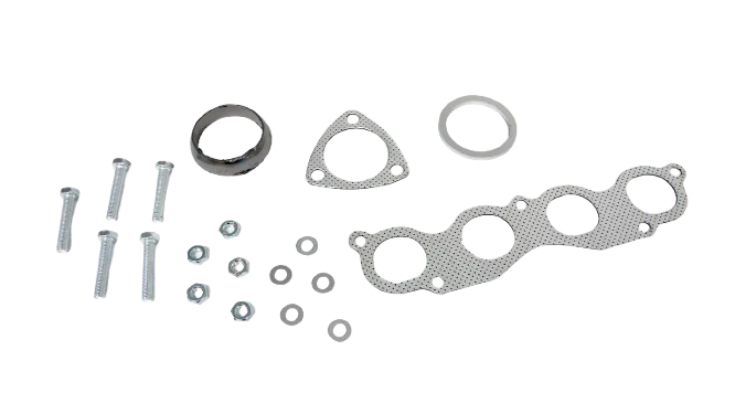 PLM K-Series K24 K20 FG Header V2 with Bolt-On Catalytic Converter - Image 4