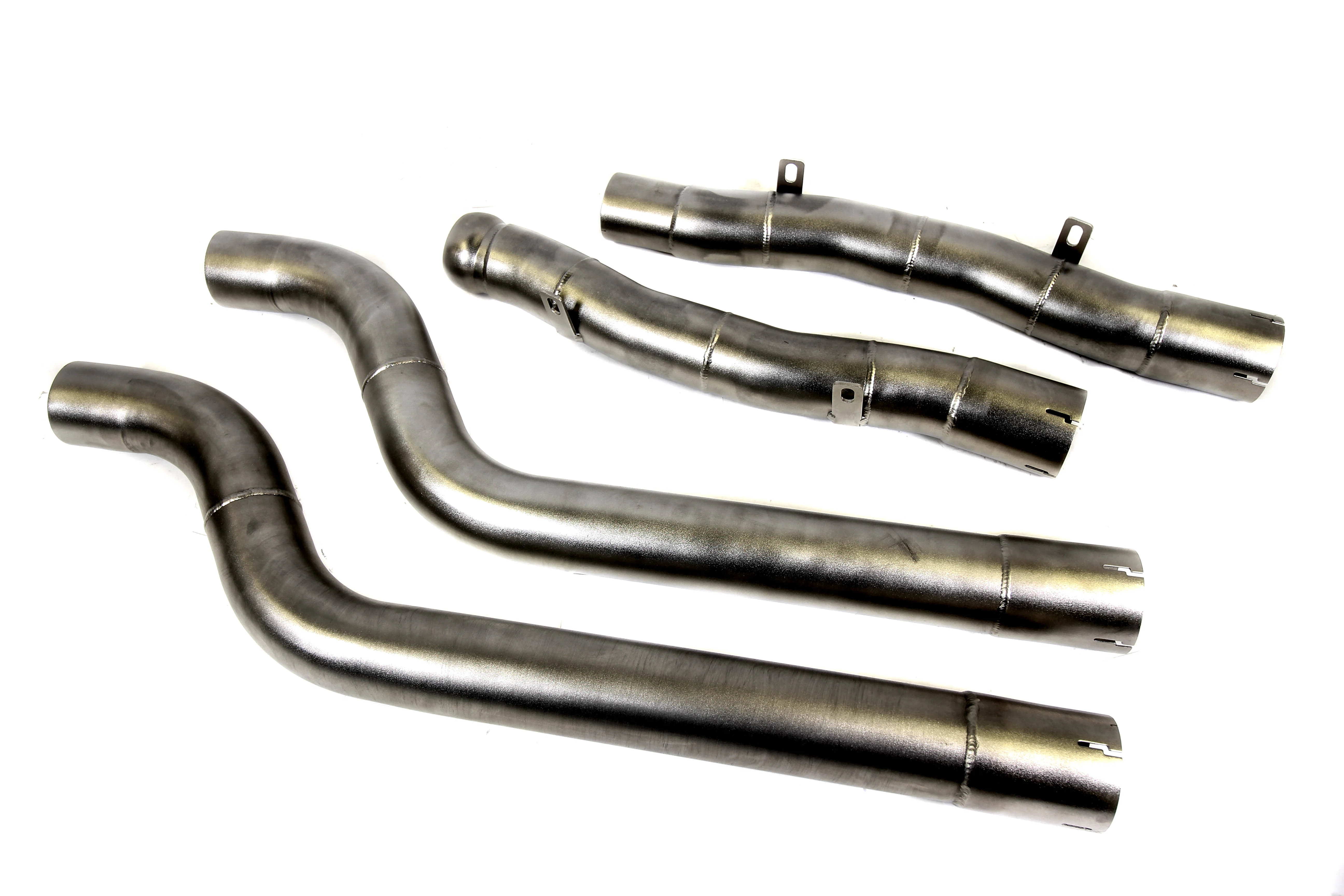 PLM Mercedes Benz C63 AMG Long Tube Headers + Mid Pipes - Image 3