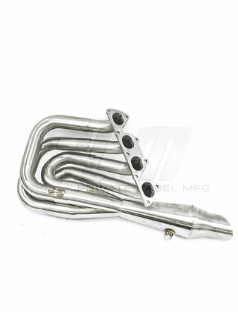 PLM Power Driven B-Series Hood Exit Race Header with 4-1 Megaphone B18 B20 - Image 5