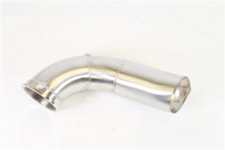 PLM Power Driven B-Series Hood Exit Up-Pipe & Dump Tube for Top Mount Turbo Manifold - Image 5