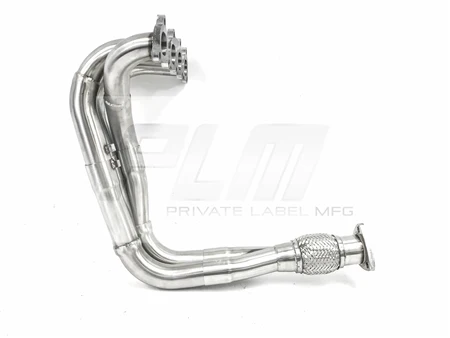 PLM Power Driven H-Series H22 F20B Tri-Y V2 Header Flex Pipe - Image 7