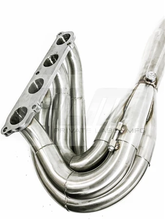 PLM Power Driven K-Series Hood Exit Race Header (4-1 Megaphone) Non-Lean - Image 6