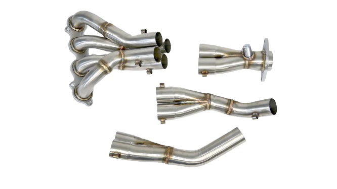 PLM Power Driven K-Series K24 K20 RSX Header with Bolt-On Catalytic Converter - Image 5