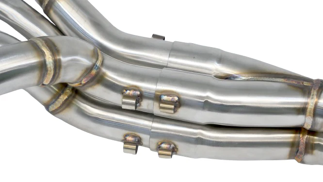 PLM Power Driven K-Series K24 K20 RSX Header with Bolt-On Catalytic Converter - Image 6
