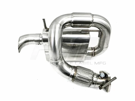 PLM Power Driven Polaris Slingshot Exhaust with Adjustable Silencers - Image 3