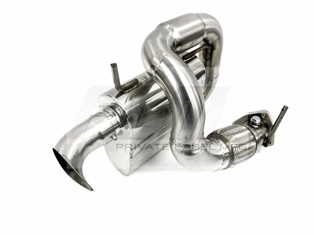 PLM Power Driven Polaris Slingshot Exhaust with Adjustable Silencers - Image 4