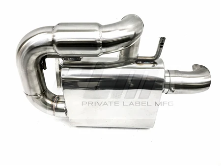 PLM Power Driven Polaris Slingshot Exhaust with Adjustable Silencers - Image 7