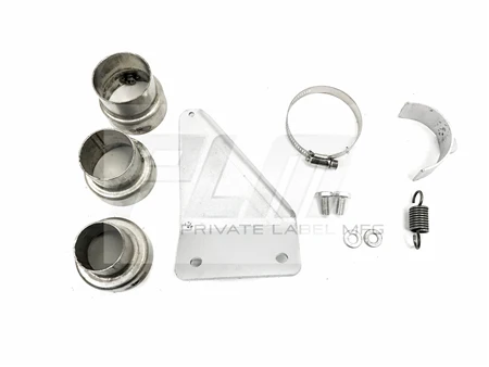 PLM Power Driven Polaris Slingshot Exhaust with Adjustable Silencers - Image 8