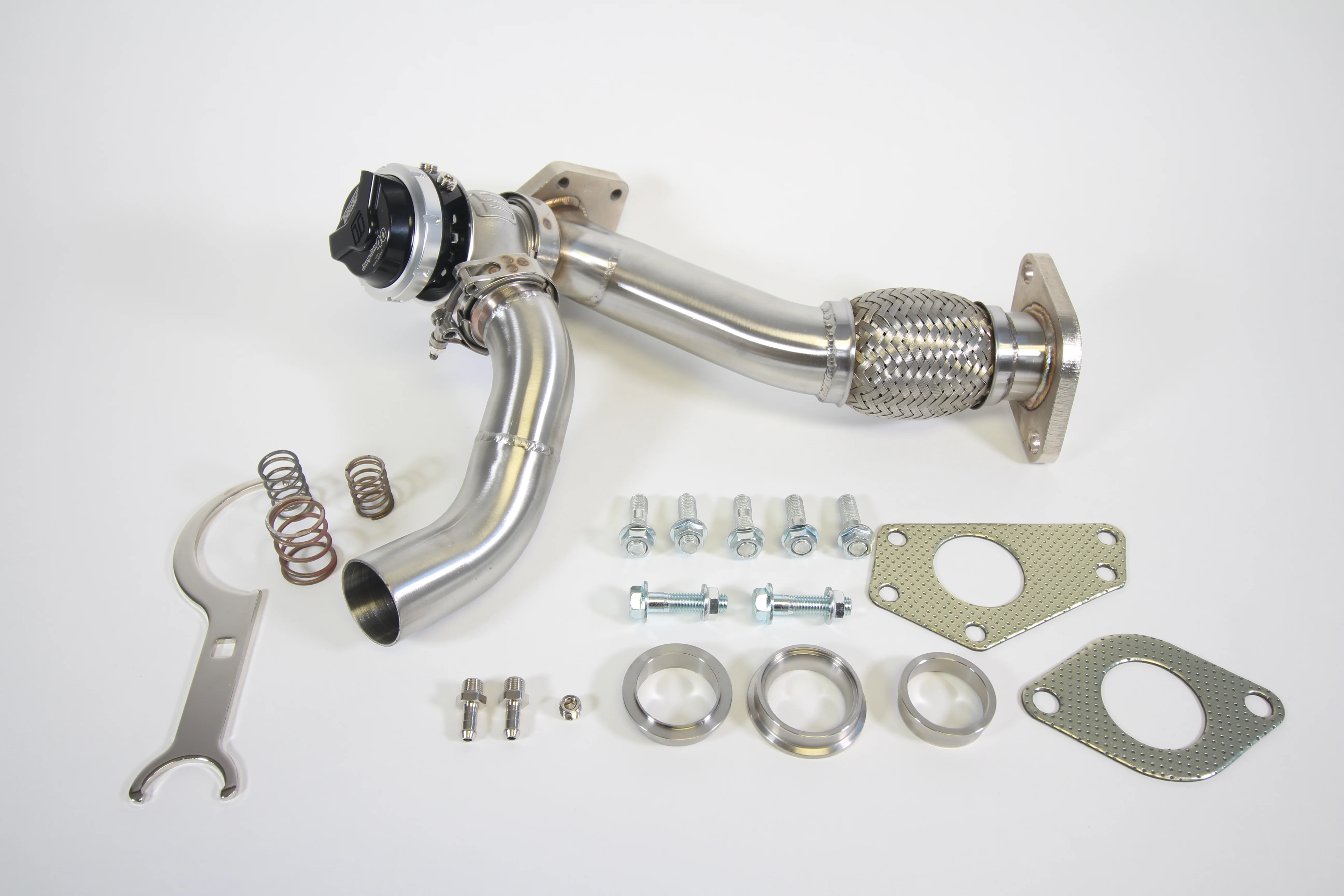 PLM Power Driven Subaru EWG Up Pipe with Turbosmart WG40 Gen V Wastegate - Image 3