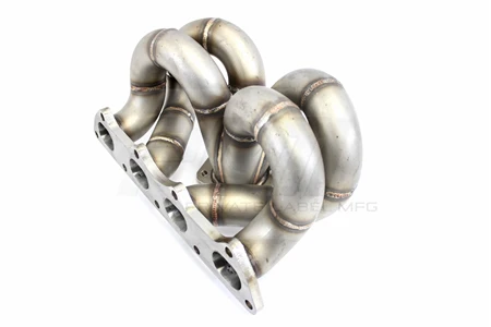 PLM Power Driven T3 Ramhorn Turbo Manifold A/C & P/S Compatible B-Series B16 B18 B20 - Image 4