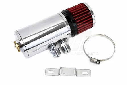 PLM Power Driven Universal Oil Catch Can Breather Tank - Image 3