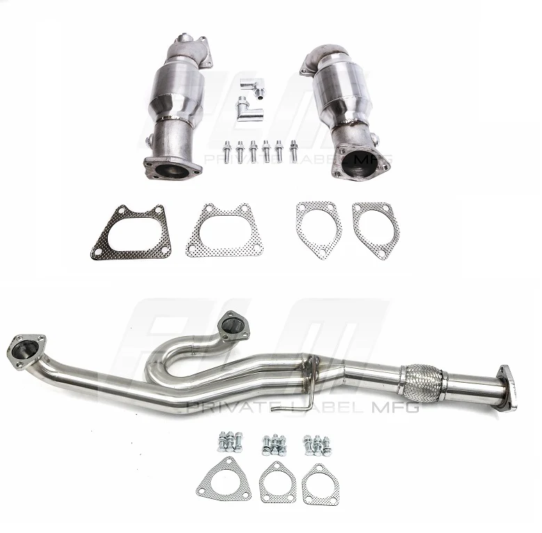 PLM Primary Catalytic Converters PCD & J-Pipe Acura TL 2004 - 2008 - Image 2