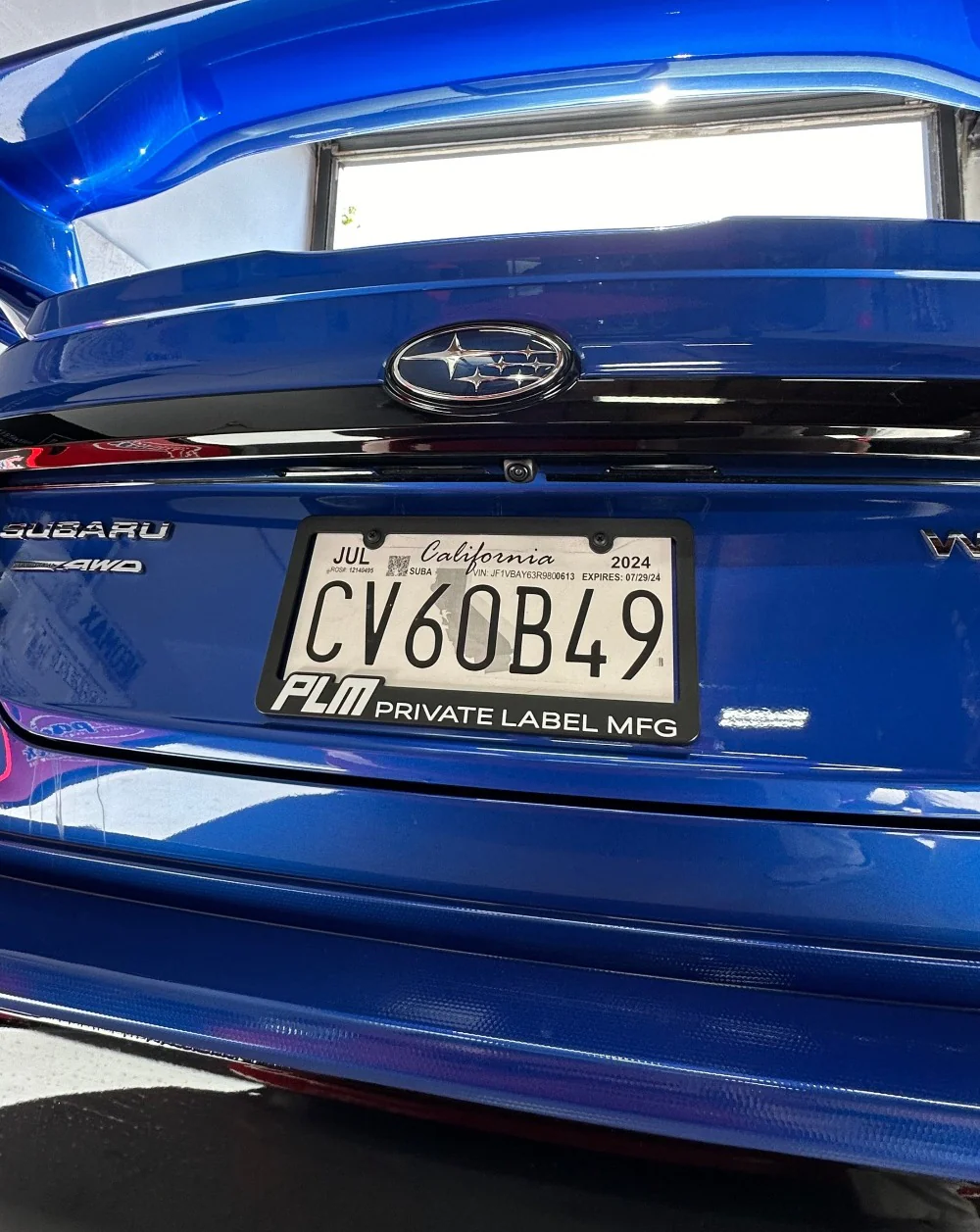 PLM PRIVATE LABEL MFG License Plate Frame - Image 3