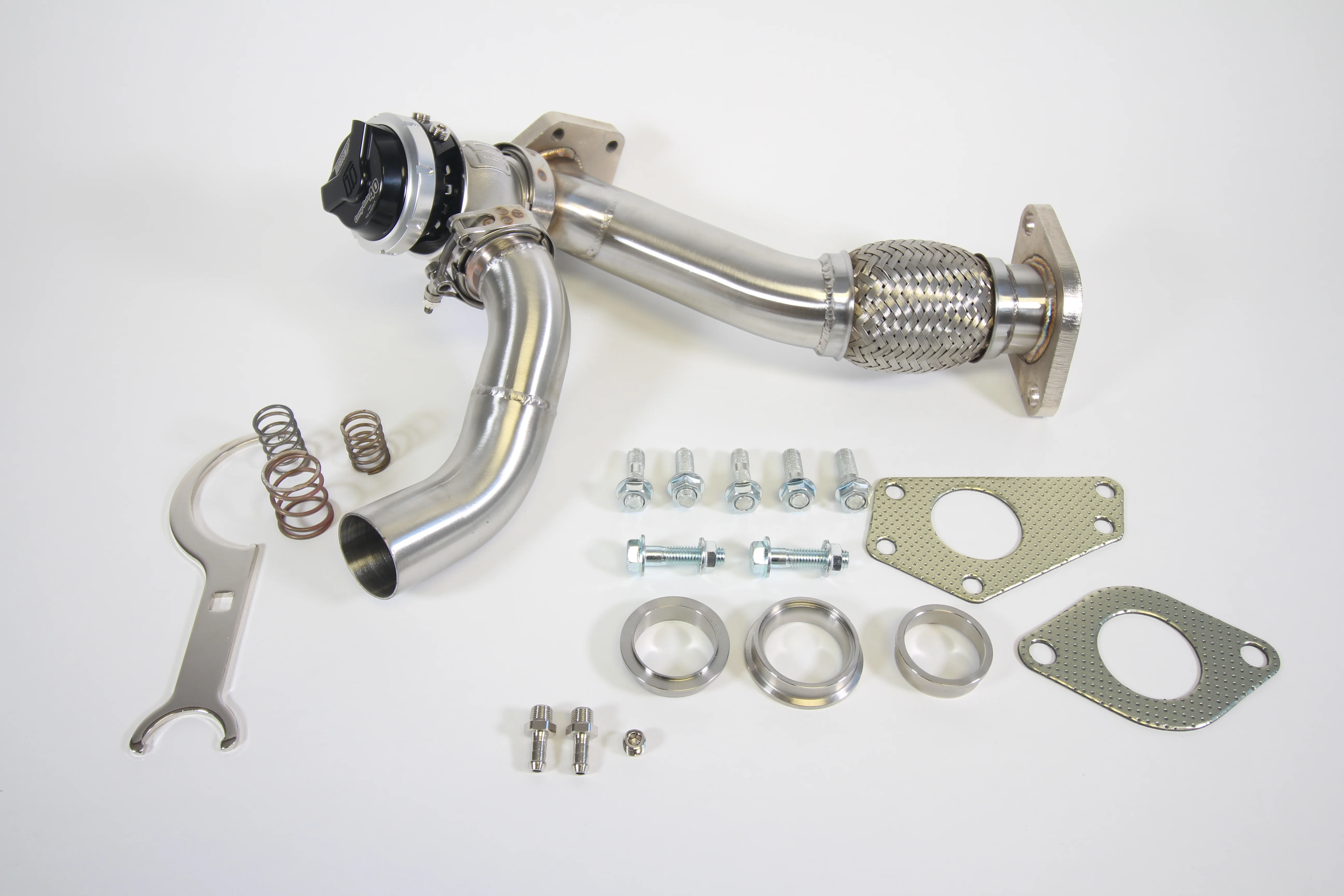 PLM Subaru EWG 44mm Up Pipe with Turbosmart WG45 Gen V Wastegate - Image 4