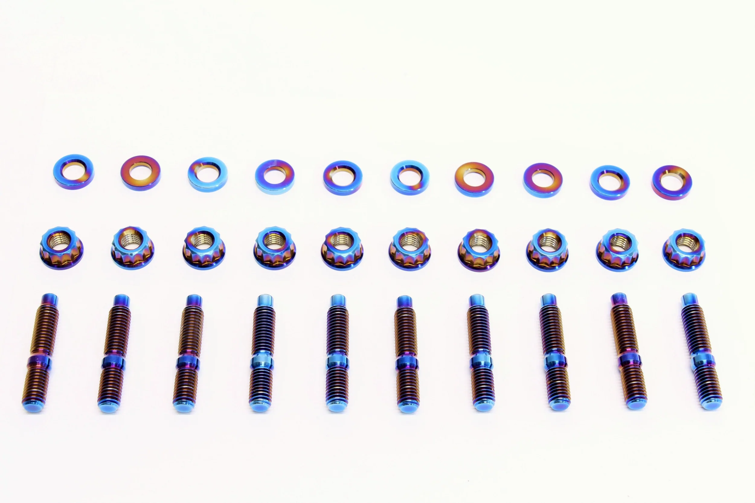 PLM Titanium Honda B D F H J K-Series Intake Manifold Stud Kit