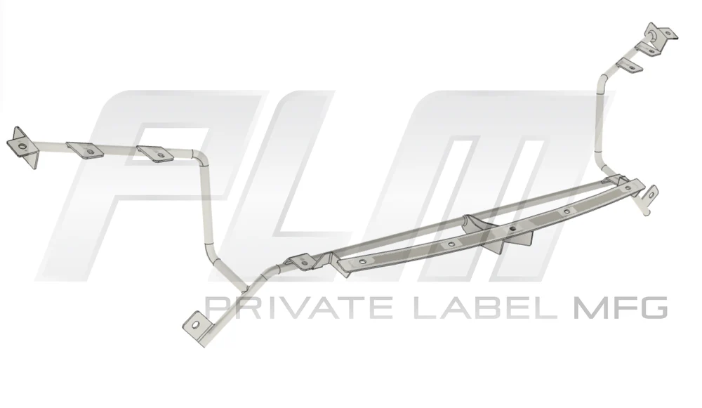 PLM Tubular Upper Radiator Support - Honda Civic EK 96-00 - Image 6