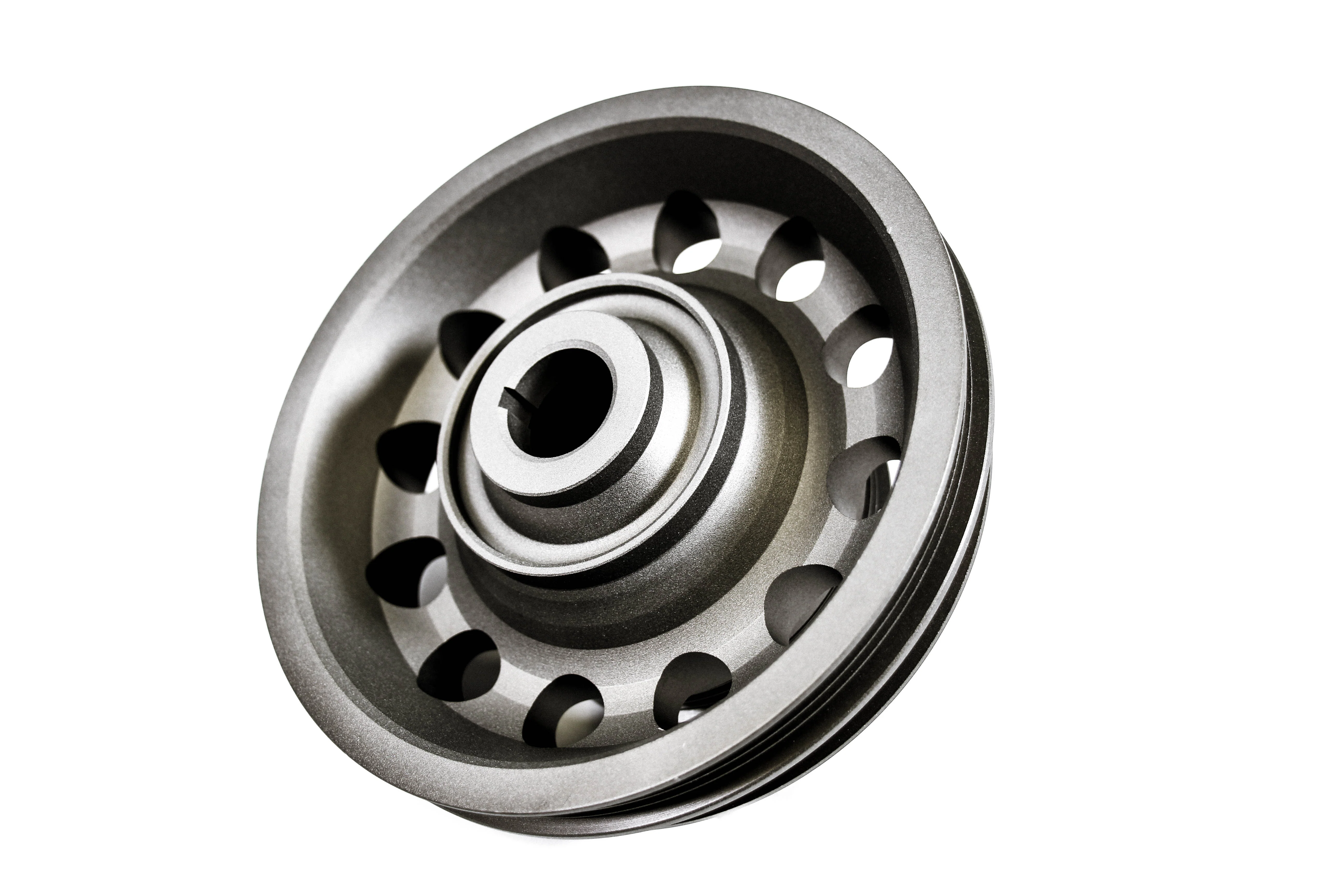 Precision Works Aluminum Crank Crankshaft Pulley 92-95 Civic & 93-95 Del Sol - Image 3