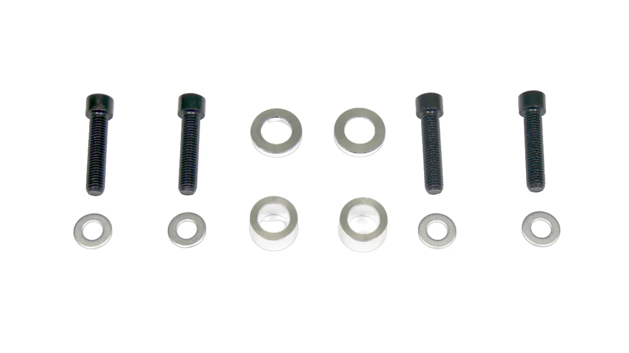 Precision Works Billet Engine Torque Mounts Black Edition - Honda B-Series B18 B20 B16 - Image 2