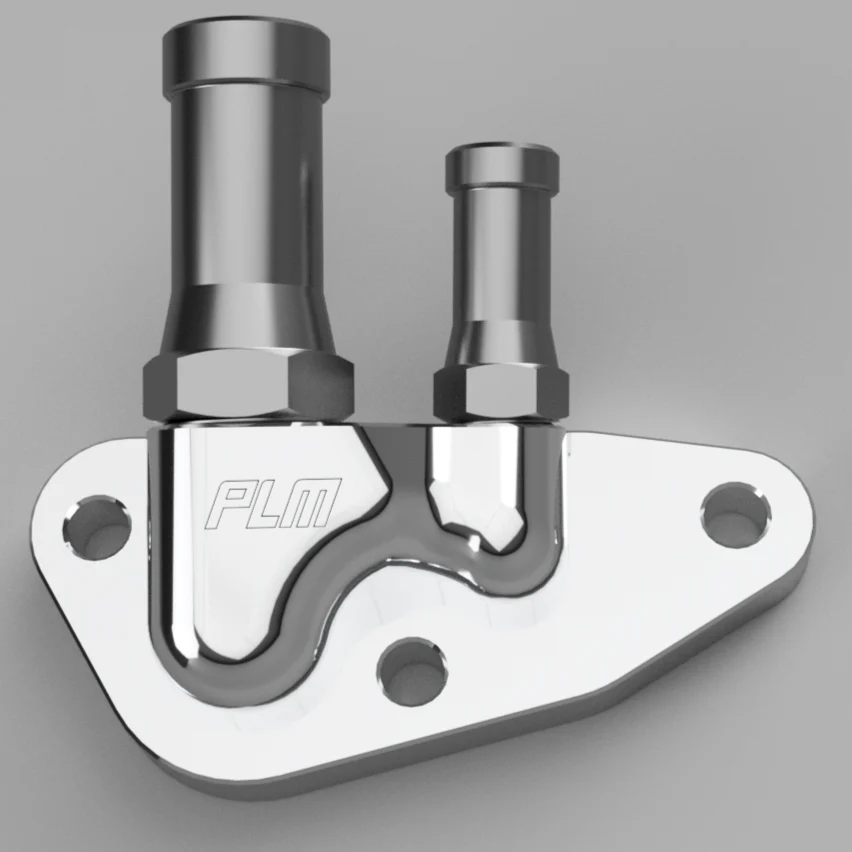 Precision Works Coolant Breather Fitting Assembly 2015+ WRX FA20 DIT - Image 4