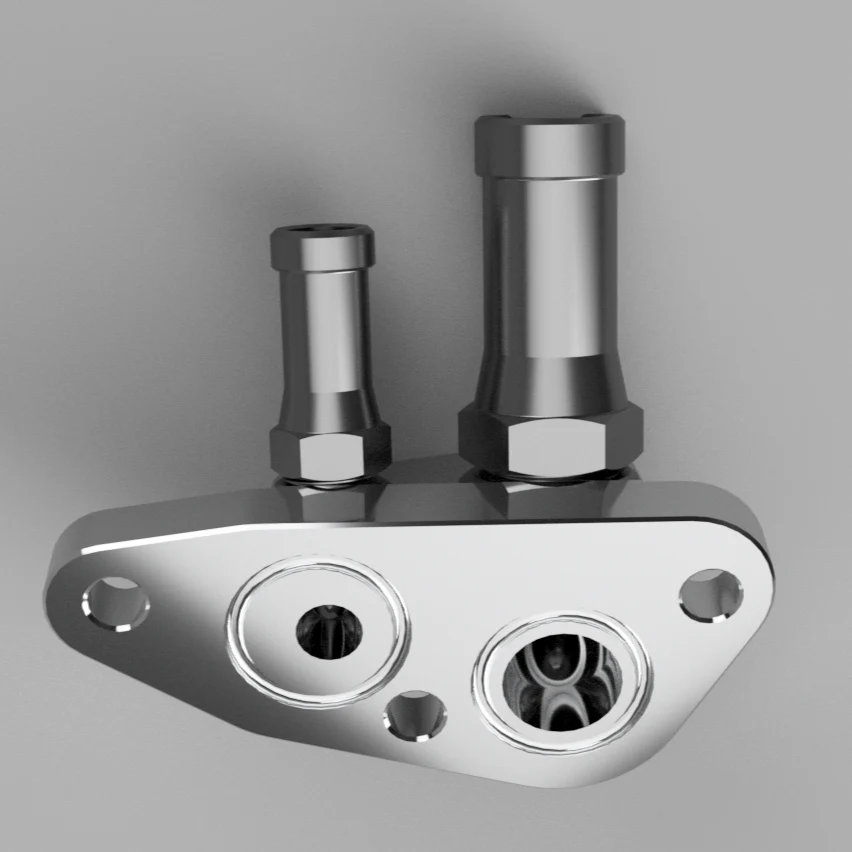 Precision Works Coolant Breather Fitting Assembly 2015+ WRX FA20 DIT - Image 5