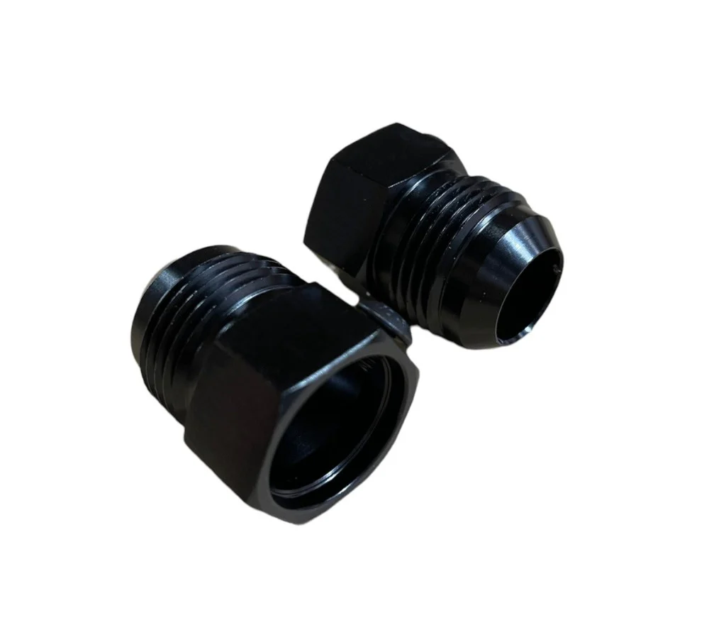 Precision Works CTS-V ZL1 6.2L LSA Supercharger Coolant Line -12AN Adapter Fittings - Image 4