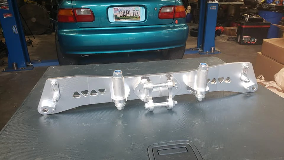 Precision Works Honda Differential Brace AWD Kit for Honda Civic EG EK Integra DC2 - Image 2