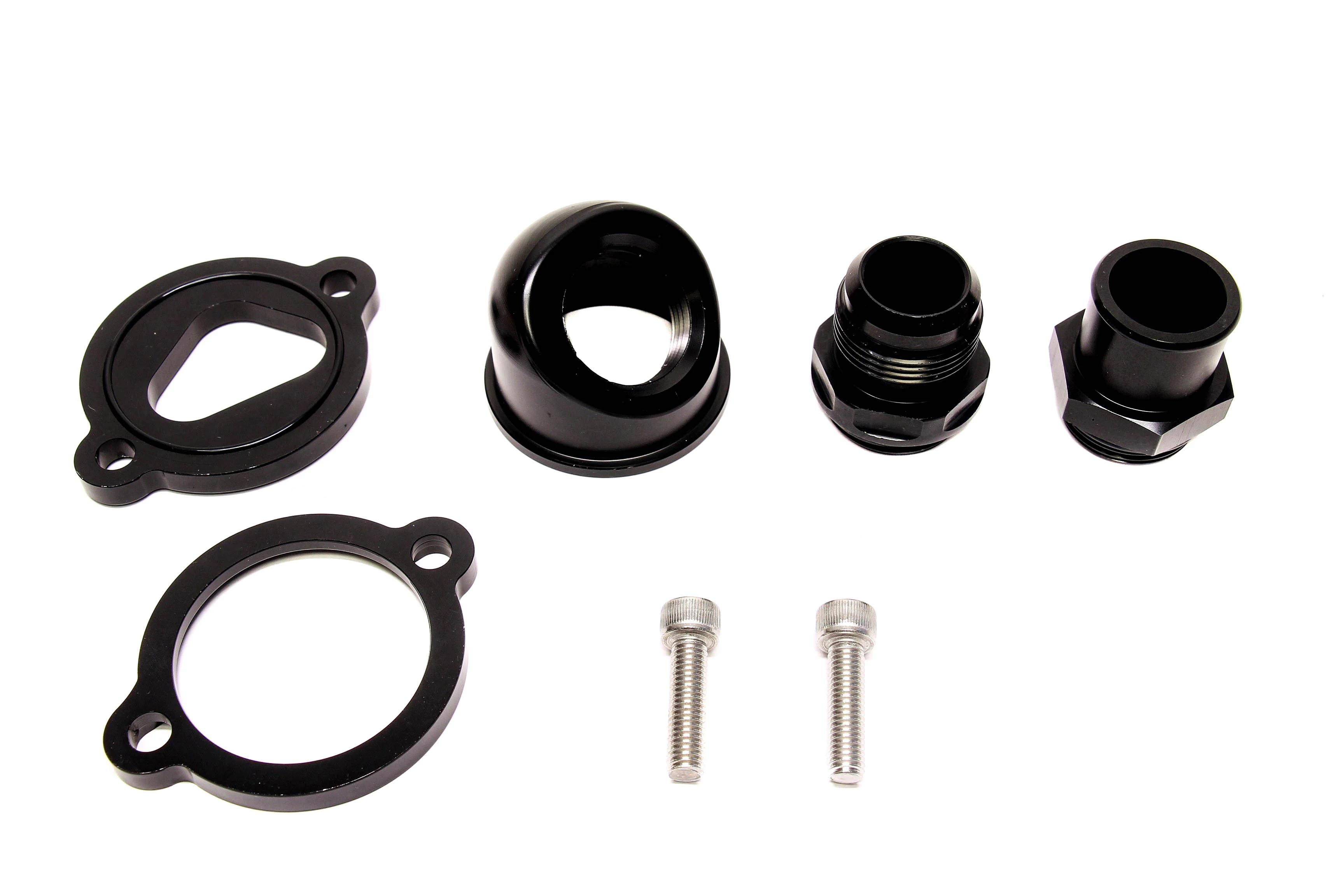 Precision Works Honda H22 Swivel Neck Coolant Housing - Image 4