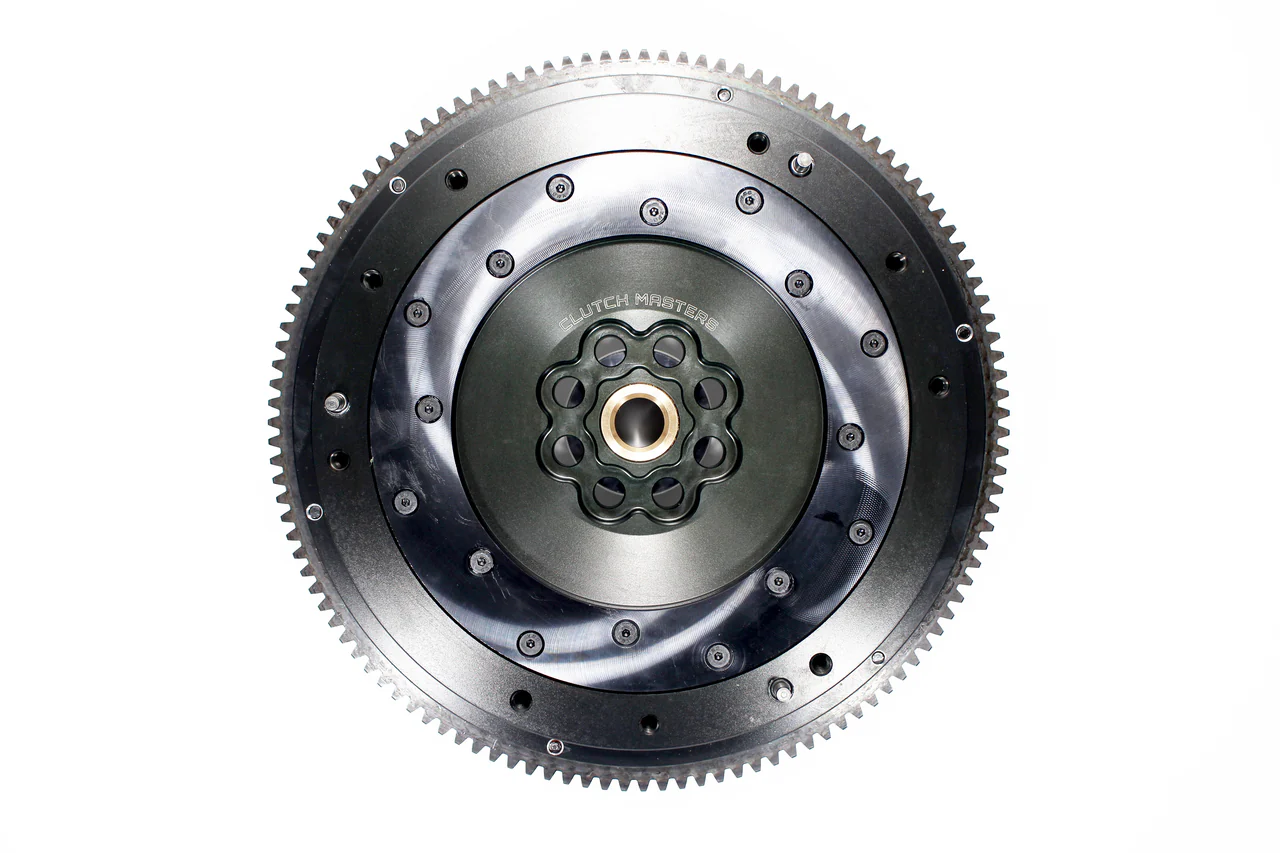 Precision Works K2F Adapter Plate V2 with Hardware & Clutch Masters Flywheel - Image 4