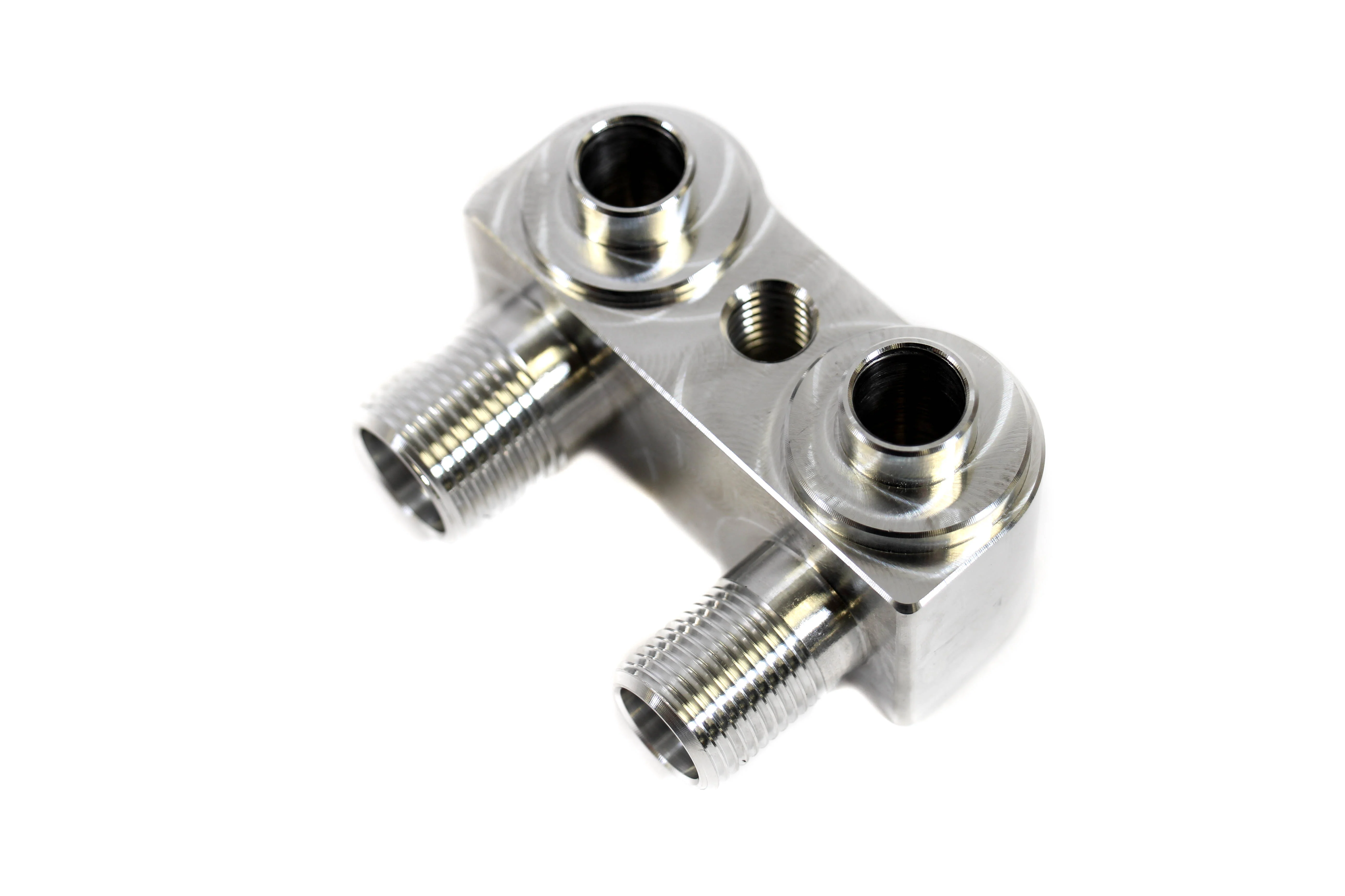 Precision Works LSX LS1 Swap AC Compressor Adapter Fitting - Image 3
