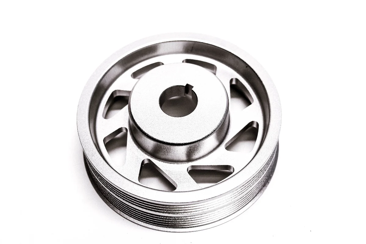 Precision Works Subaru EJ-Series Engine Crank Pulley WRX STi - Image 4