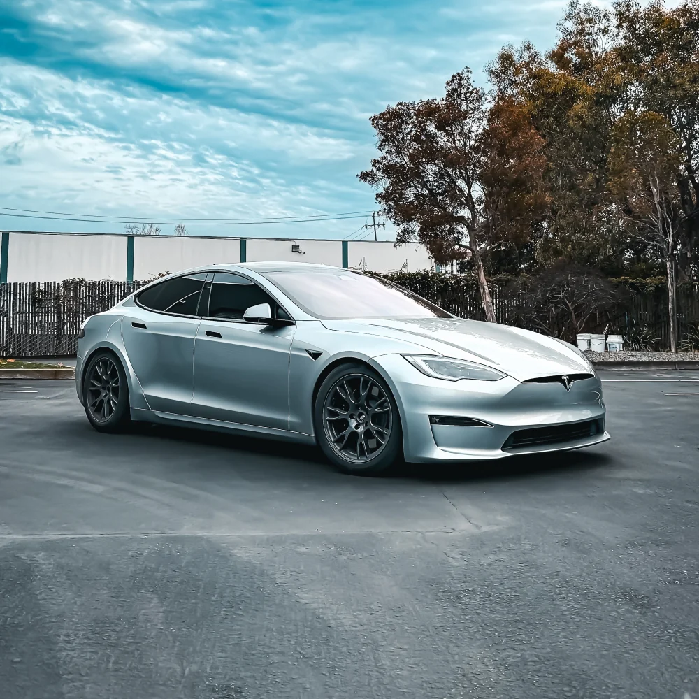 Precision Works Tesla Adjustable Lowering Links - Model S / X 2021+ - Image 2