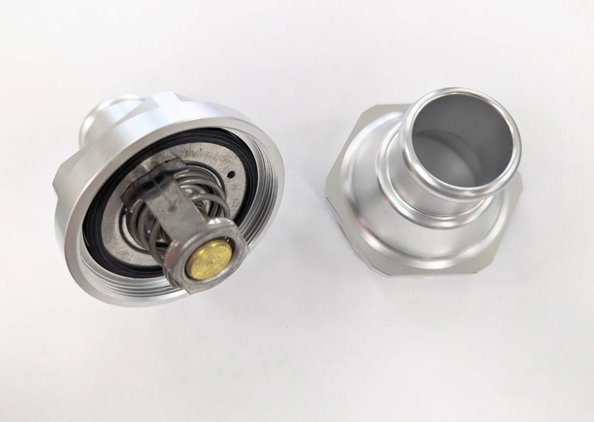 Precision Works Universal Inline Thermostat Housing - 1.25" Hose